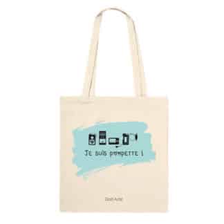 Tote bag "je suis pompette"